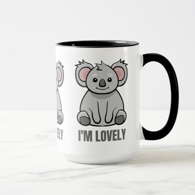 i am lovely Mug (Right)