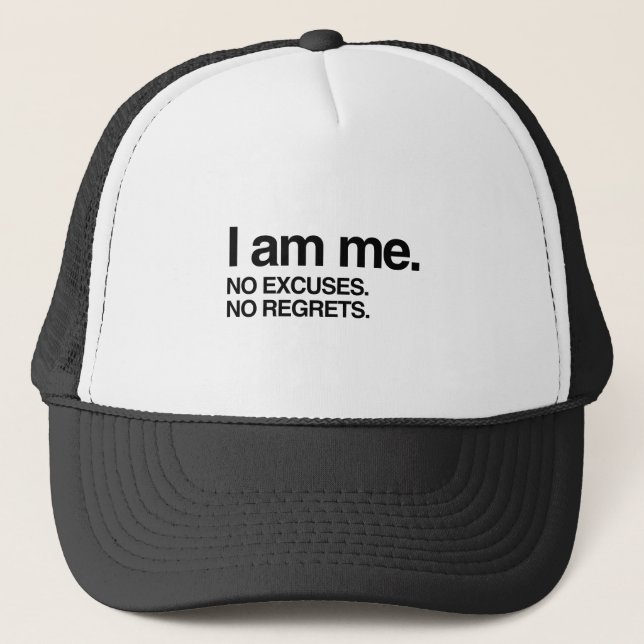 I AM ME TRUCKER HAT (Front)