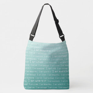 I am ME turquoise Crossbody Bag