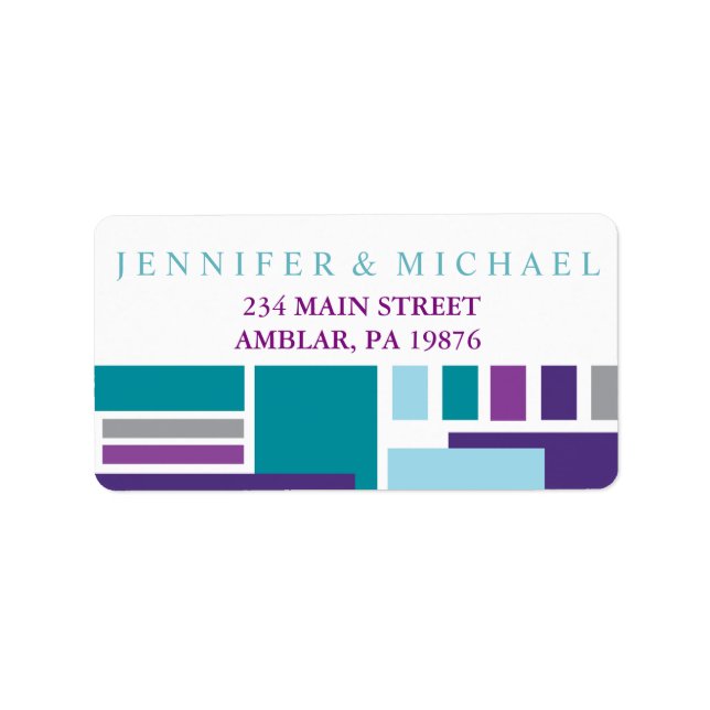 I AM MY BELOVED Return Address Sticker Label (Front)