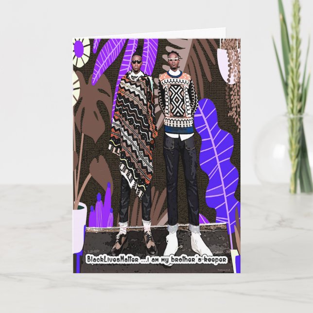 I Am My Brother's Keeper Card (Front)