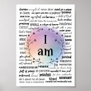 I Am My Identity Poster