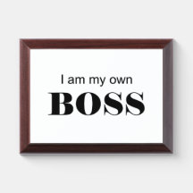 I am my own Boss!