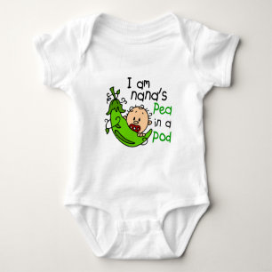 I Am Nana's Pea In A Pod 1 Baby Bodysuit