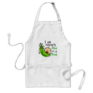 I Am Nana's Pea In A Pod 1 Standard Apron