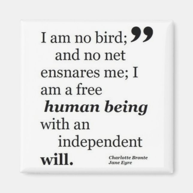 I Am No Bird Magnet (Front)