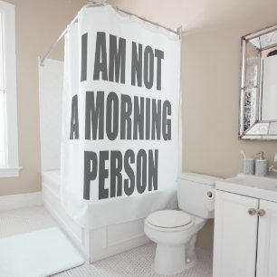 I am not a morning person