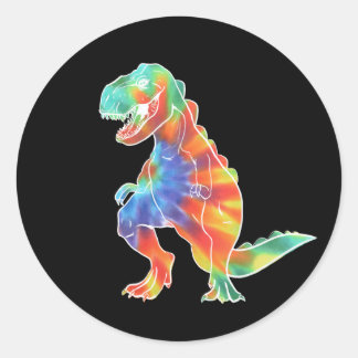 I AM NOT EXTINCT Dinosaur Logo Stickers