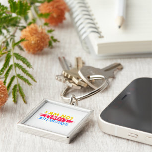 I am not perfect, but I am a unique Keychain