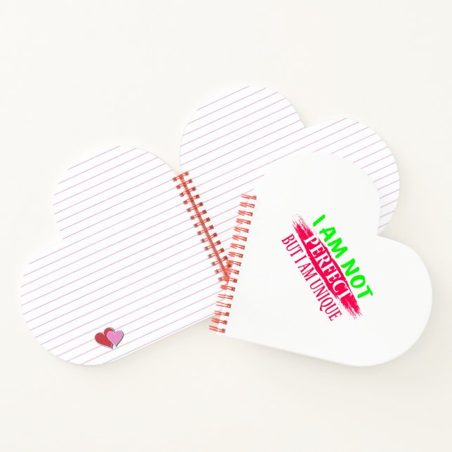 I am not perfect But I am a unique Notebook (Inside)