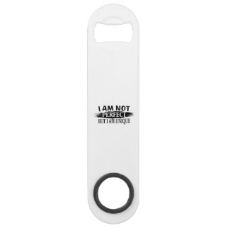 I am not perfect, but I am unique Bar Key