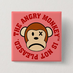 I am not pleased by your performance 2 inch square button