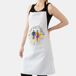 I am not short but you're just tall apron