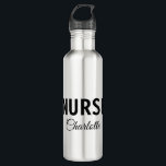 I am nurse medical expert add your name text simpl 710 ml water bottle<br><div class="desc">Profession simple templates for your profession</div>