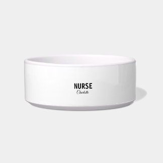 I am nurse medical expert add your name text simpl bowl