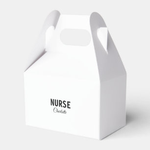I am nurse medical expert add your name text simpl favor box