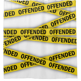 I am offended police tape do not cross