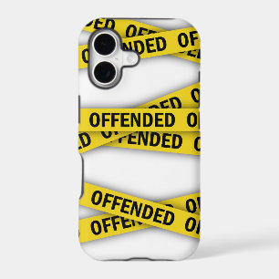 I am offended police tape do not cross