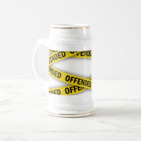 I am offended police tape do not cross
