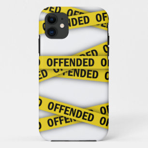 I am offended police tape do not cross iPhone 11 case