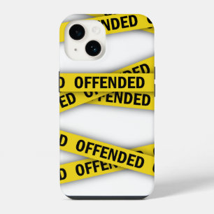 I am offended police tape do not cross iPhone 14 case