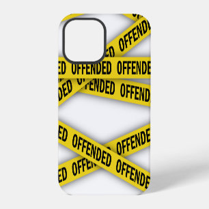 I am offended police tape do not cross iPhone 12 pro case
