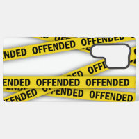 I am offended police tape do not cross