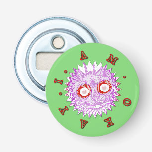 "I AM OKAY" bottle opener