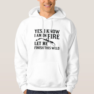 I Am On Fire Hoodie