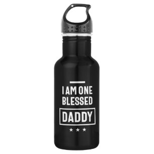 I Am One Blessed Daddy   Father Gift 532 Ml Water Bottle