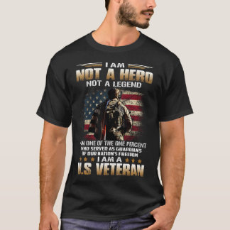 I Am One Percent A Us Veteran T-Shirt