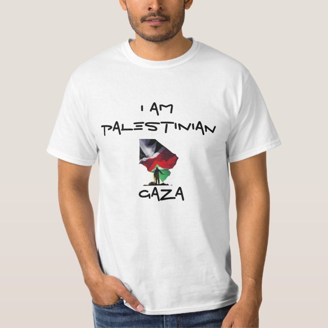 I am Palestinian T-shirt (Front)