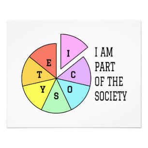 I Am Part of the Society Photo Print