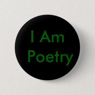I Am Poetry 2 Inch Round Button