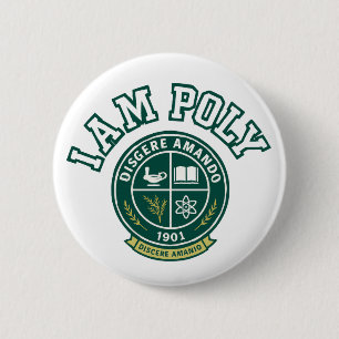 I AM POLY Classic Button