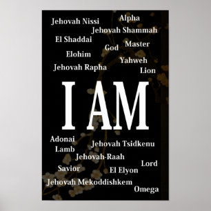 I AM Poster