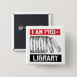 I am pro library 2 inch square button