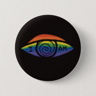 I AM Rainbow Pride 2 Inch Round Button