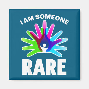 I Am Rare Disease Awareness Shirt - Rare Disease D Magnet