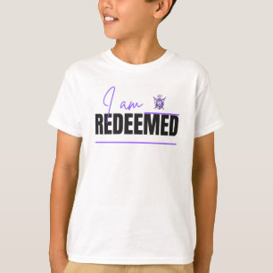 I Am Redeemed Christian T-Shirt Jesus Tee Shirt