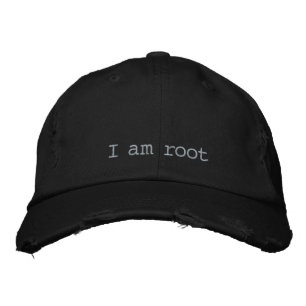 'I am root' hat