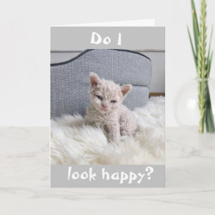 **I AM SAD BECAUSE I FORGOT YOUR BIRTHDAY** CARD