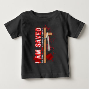 I Am Saved - Faith Believers Scripture Baby T-Shirt