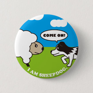 I AM SEEPDOG. Can batch 2 Inch Round Button