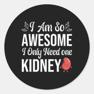 I Am So Awesome  Classic Round Sticker