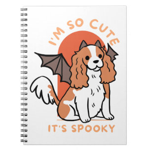 I Am So Cute It Is Spooky Cute Halloween Dog Notebook