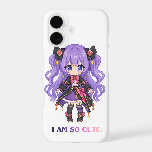 "I AM SO CUTE" Kawaii Anime Character Phone Case