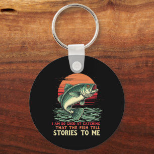 I Am So Good at Catching Fish Keychain
