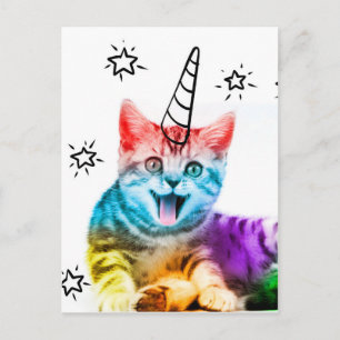 I am so meowgical ! postcard