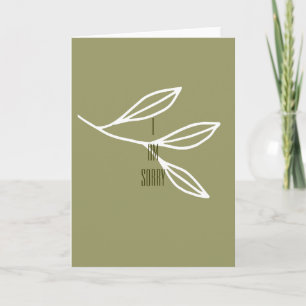 I am Sorry Card